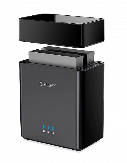 Orico HDE USB3.0 2Bay 3.5 HDD Enclosure DS200U3