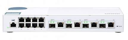 QNAP 4Port 10GbE + 8Port Gigabit Managed Switch QSW-M408-4C
