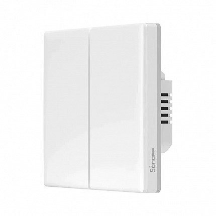 Sonoff T52C-WiFi Smart Wall Touch Switch 2-Button White