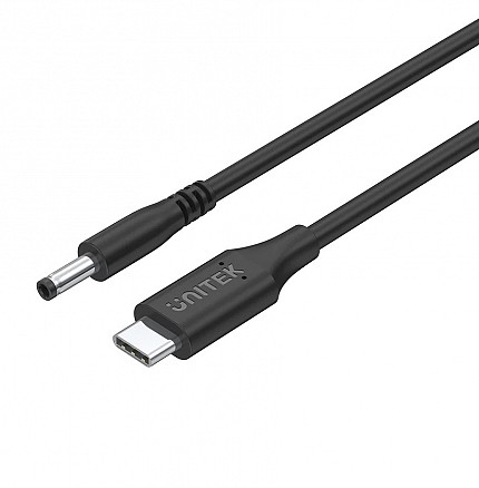 Unitek UCL USB-C to DC Cable 1.8m 65W for Lenovo 4.0x1.7mm C14118BK